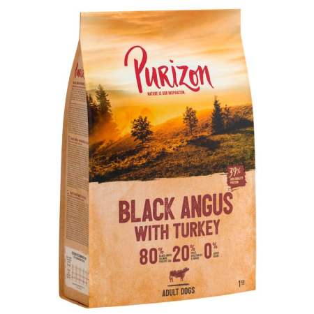 Purizon Adult, wołowina Black-Angus i indyk 1kg